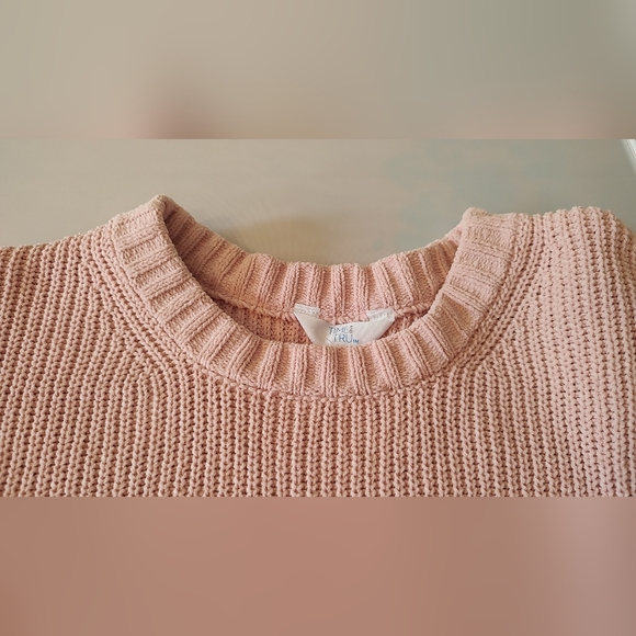 Time and Tru Women’s Size XXL (20) Chenille Crew Sweater with Long Sleeves NWT - Picture 4 of 4